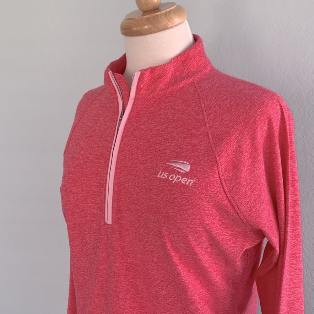Peter Millar US Open Perth Melange Qtr Zip
